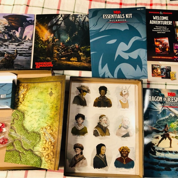 Dungeons & Dragons Essentials Kit (D&D Boxed Set) Game 2019 by Wizards RPG Team - Picture 3 of 8